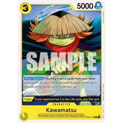 Carte One Piece Kawamatsu OP06-103 C Wings Of The Captain Neuf EN LorenZone