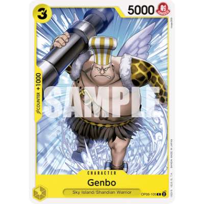 Carte One Piece Genbo OP06-105 C Wings Of The Captain Neuf EN LorenZone