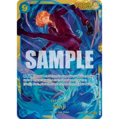 Carte One Piece Sanji V1 OP06-119 SEC Wings Of The Captain Neuf EN LorenZone