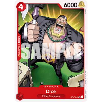 Carte One Piece Dice OP07-007 C 500 Years In The Future Neuf EN LorenZone
