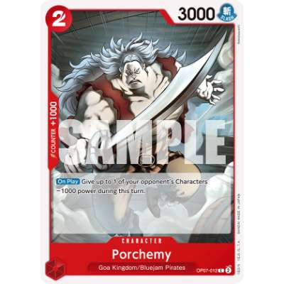Carte One Piece Porchemy OP07-012 C 500 Years In The Future Neuf EN LorenZone