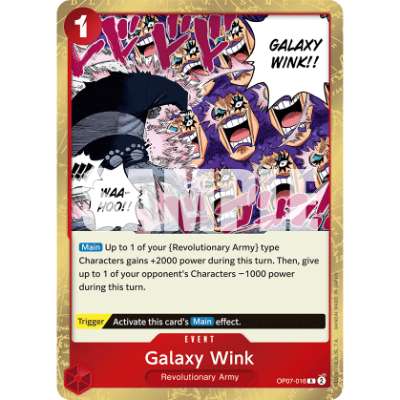 Carte One Piece Galaxy Wink OP07-016 R 500 Years In The Future Neuf EN LorenZone
