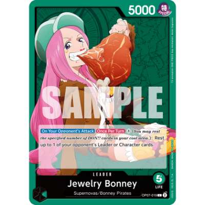Carte One Piece Jewelry Bonney V2 OP07-019 L 500 Years In The Future Neuf EN LorenZone