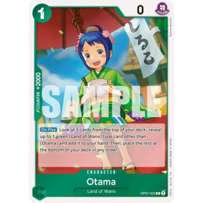 Carte One Piece Otama V1 OP07-022 R 500 Years In The Future Neuf EN LorenZone