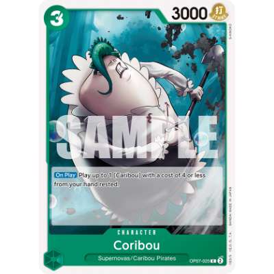 Carte One Piece Coribou OP07-025 C 500 Years In The Future Neuf EN LorenZone