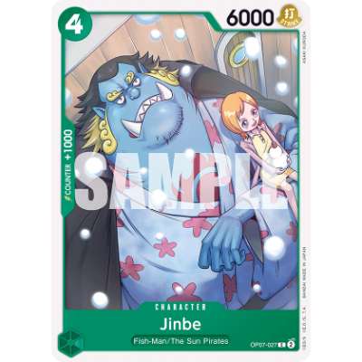 Carte One Piece Jinbe OP07-027 C 500 Years In The Future Neuf EN LorenZone