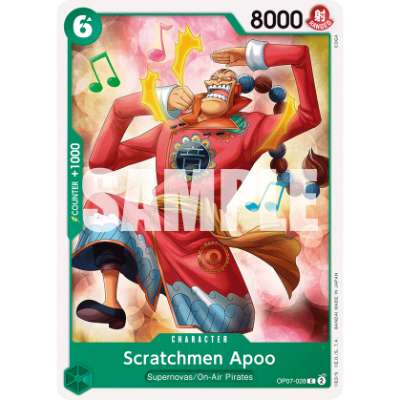 Carte One Piece Scratchmen Apoo OP07-028 C 500 Years In The Future Neuf EN LorenZone
