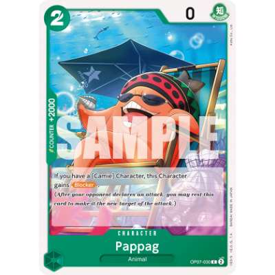 Carte One Piece Pappag OP07-030 C 500 Years In The Future Neuf EN LorenZone