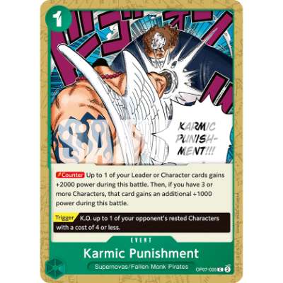 Carte One Piece Karmic Punishment OP07-035 C 500 Years In The Future Neuf EN LorenZone