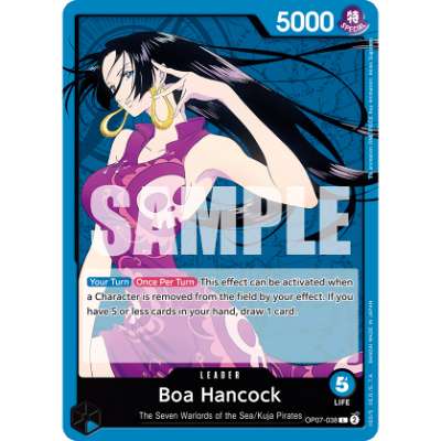 Carte One Piece Boa Hancock V1 OP07-038 L 500 Years In The Future Neuf EN LorenZone
