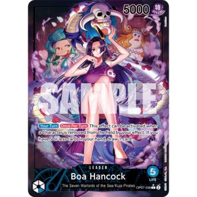 Carte One Piece Boa Hancock V2 OP07-038 L 500 Years In The Future Neuf EN LorenZone