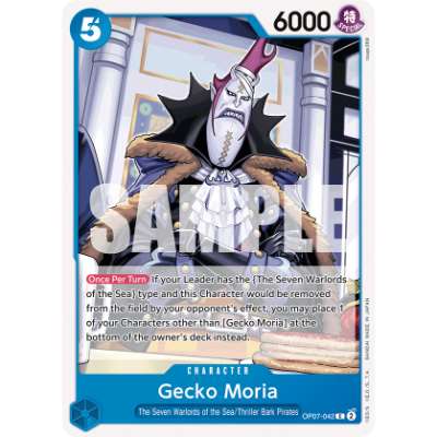 Carte One Piece Gecko Moria OP07-042 C 500 Years In The Future Neuf EN LorenZone