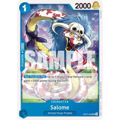 Carte One Piece Salome OP07-043 UC 500 Years In The Future Neuf EN LorenZone
