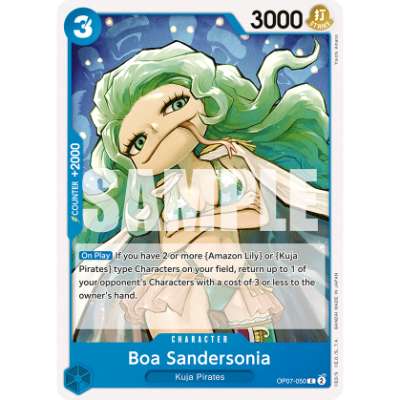 Carte One Piece Boa Sandersonia OP07-050 C 500 Years In The Future Neuf EN LorenZone