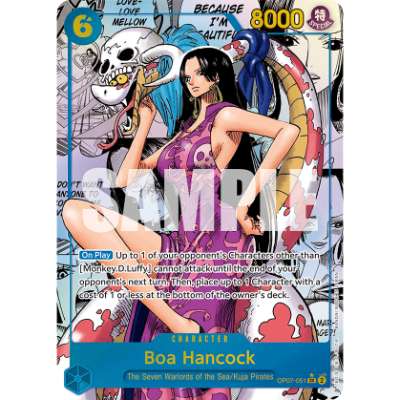 Carte One Piece Boa Hancock V3 OP07-051 SR 500 Years In The Future Neuf EN LorenZone