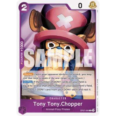 Carte One Piece Tony Tony.Chopper OP07-066 R 500 Years In The Future Neuf EN LorenZone