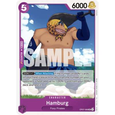 Carte One Piece Hamburg OP07-068 UC 500 Years In The Future Neuf EN LorenZone