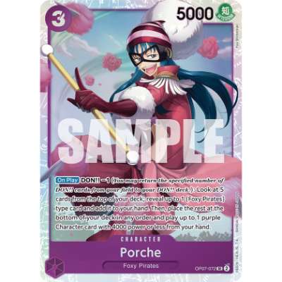 Carte One Piece Porche V1 OP07-072 SR 500 Years In The Future Neuf EN LorenZone
