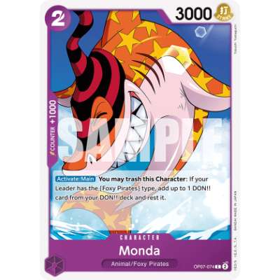 Carte One Piece Monda OP07-074 C 500 Years In The Future Neuf EN LorenZone