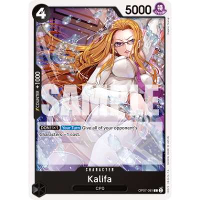 Carte One Piece Kalifa OP07-081 C 500 Years In The Future Neuf EN LorenZone