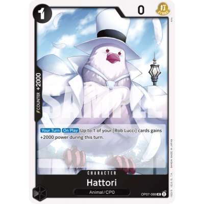 Carte One Piece Hattori OP07-088 UC 500 Years In The Future Neuf EN LorenZone