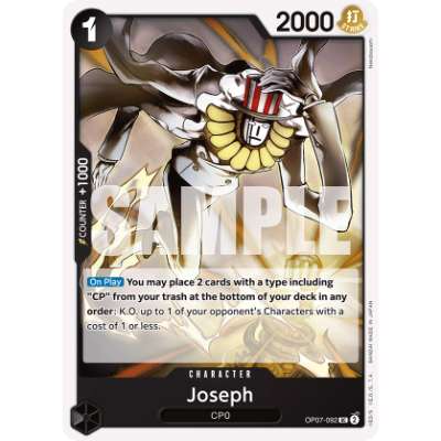 Carte One Piece Joseph OP07-092 UC 500 Years In The Future Neuf EN LorenZone