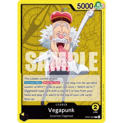 Carte One Piece Vegapunk V1 OP07-097 L 500 Years In The Future Neuf EN LorenZone