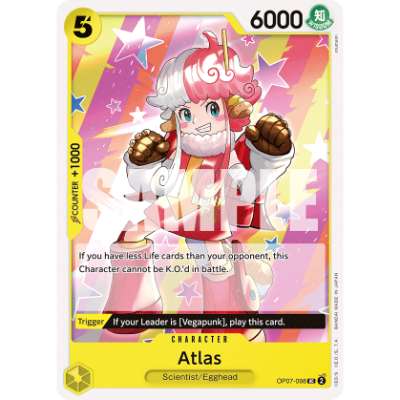 Carte One Piece Atlas OP07-098 UC 500 Years In The Future Neuf EN LorenZone
