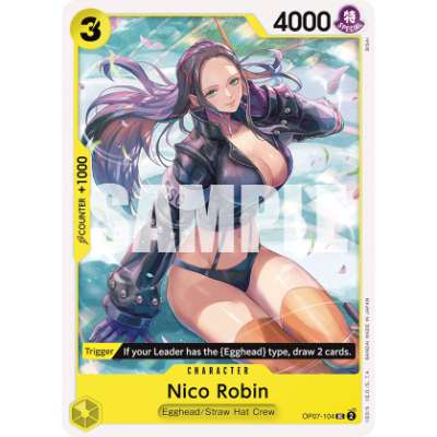 Carte One Piece Nico Robin OP07-104 UC 500 Years In The Future Neuf EN LorenZone