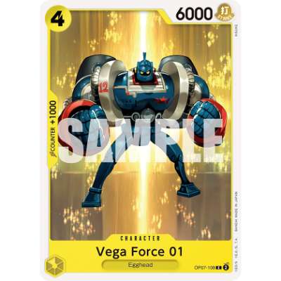 Carte One Piece Vega Force 01 OP07-108 C 500 Years In The Future Neuf EN LorenZone