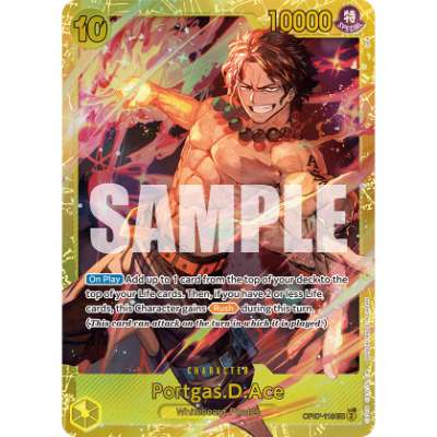 Carte One Piece Portgas.D.Ace V1 OP07-119 SEC 500 Years In The Future Neuf EN LorenZone