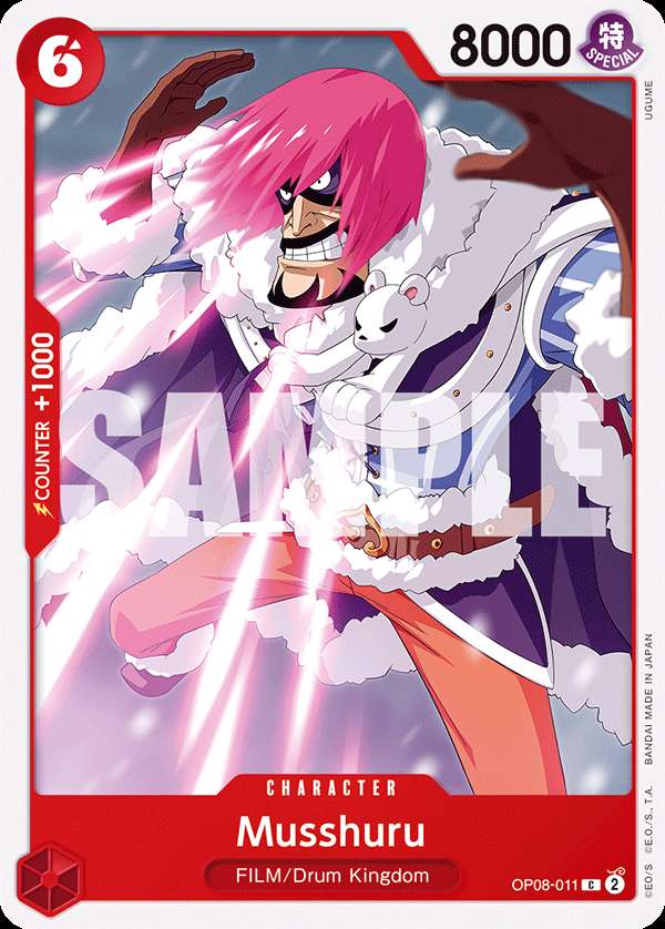 Carte One Piece Musshuru OP08-011 C Two Legends Neuf EN LorenZone