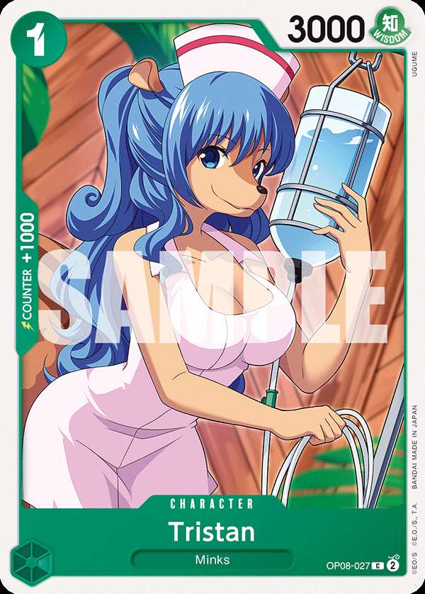 Carte One Piece Tristan OP08-027 C Two Legends Neuf EN LorenZone