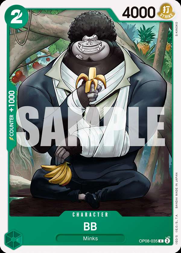 Carte One Piece BB OP08-035 C Two Legends Neuf EN LorenZone