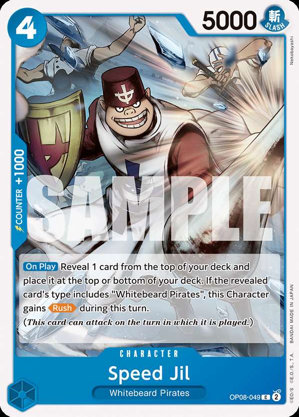 Carte One Piece Speed Jil OP08-049 C Two Legends Neuf EN LorenZone