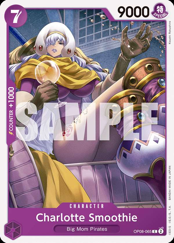 Carte One Piece Charlotte Smoothie OP08-065 C Two Legends Neuf EN LorenZone