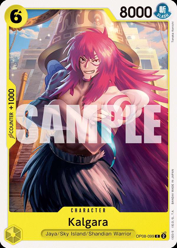 Carte One Piece Kalgara OP08-099 C Two Legends Neuf EN LorenZone