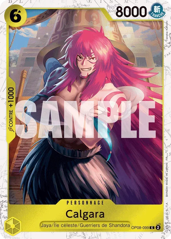 Carte One Piece Kalgara V2 - PRB02 - FR OP08-099 Commune Foil The Best Vol.2 Neuf FR LorenZone