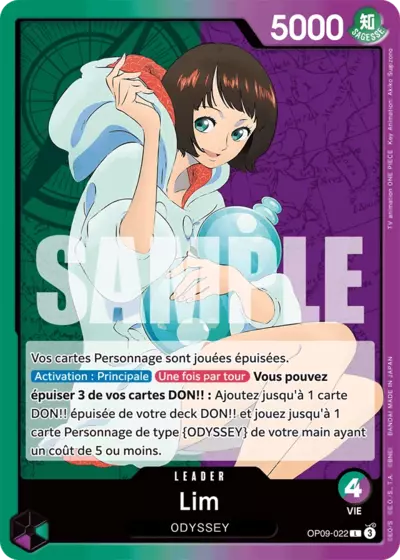 Carte One Piece Lim V1 OP09-022 L Les Nouveaux Empereurs Neuf FR LorenZone
