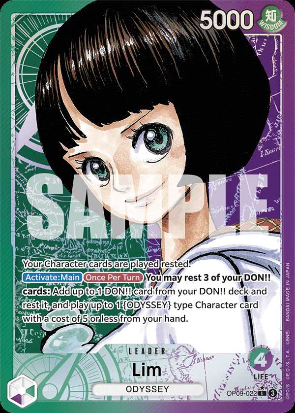 Carte One Piece Lim V2 OP09-022 L Emperors In The New World Neuf EN LorenZone