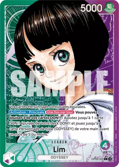 Carte One Piece Lim V2 OP09-022 L Les Nouveaux Empereurs Neuf FR LorenZone