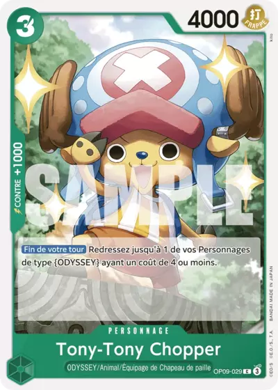 Carte One Piece Tony Tony.Chopper OP09-029 C Les Nouveaux Empereurs Neuf FR LorenZone