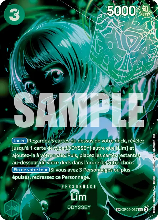 Carte One Piece Lim - FR OP09-037 SPE L'héritage du Maître Neuf FR LorenZone