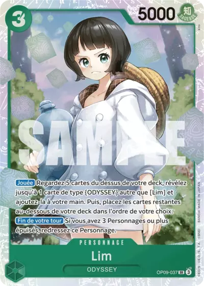 Carte One Piece Lim V1 OP09-037 SR Les Nouveaux Empereurs Neuf FR LorenZone