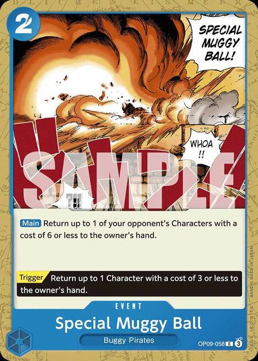 Carte One Piece Special Muggy Ball OP09-058 C Emperors In The New World Neuf EN LorenZone