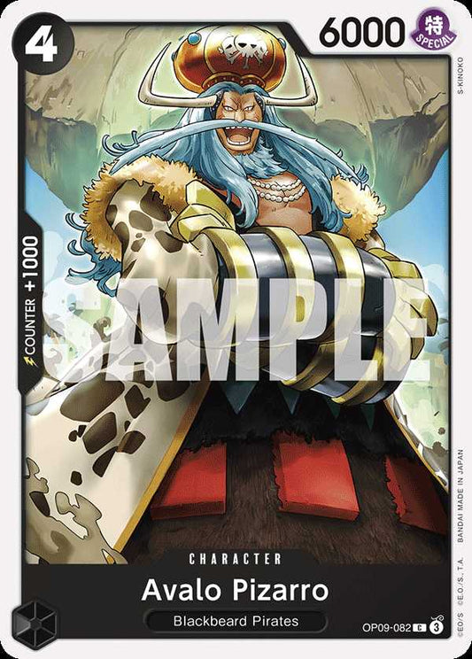 Carte One Piece Avalo Pizarro OP09-082 C Emperors In The New World Neuf EN LorenZone