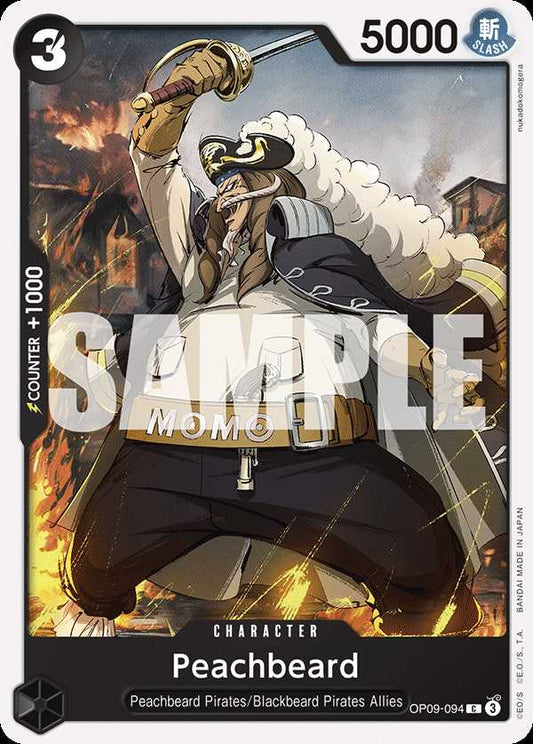 Carte One Piece Peachbeard OP09-094 C Emperors In The New World Neuf EN LorenZone