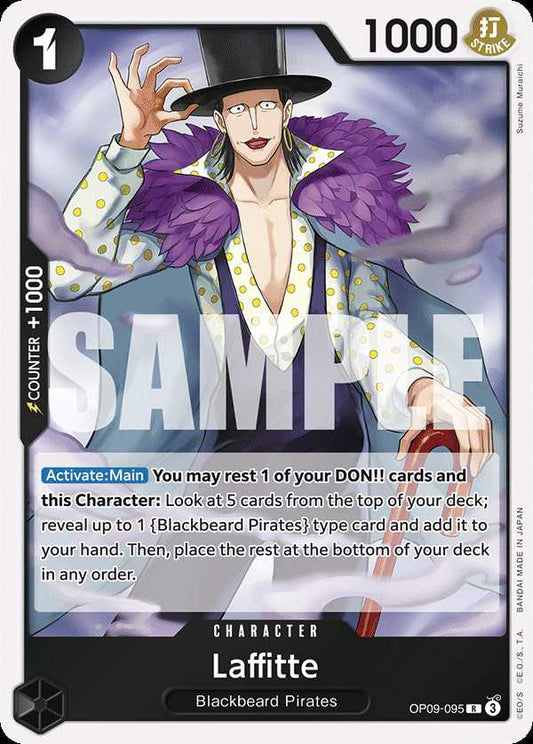 Carte One Piece Laffitte OP09-095 R Emperors In The New World Neuf EN LorenZone