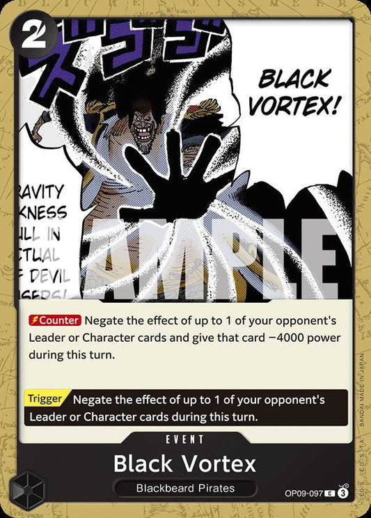 Carte One Piece Black Vortex OP09-097 C Emperors In The New World Neuf EN LorenZone