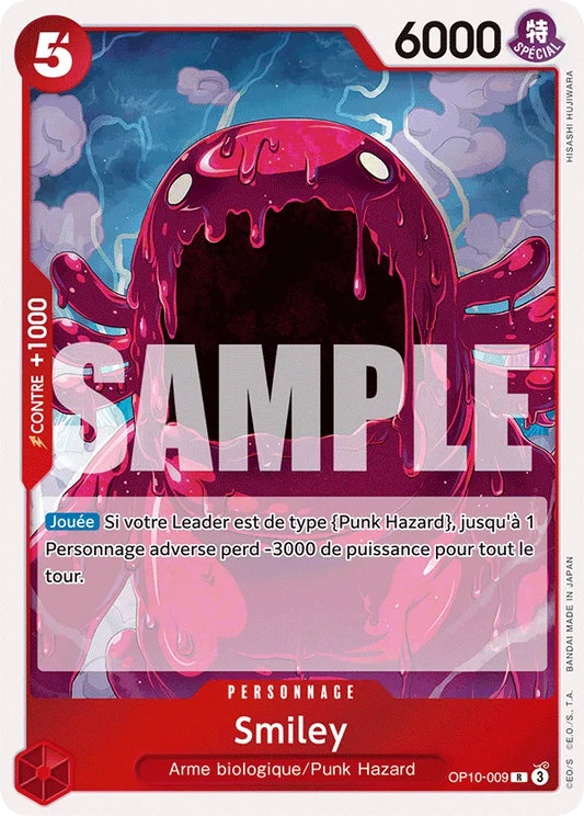 Carte One Piece Smiley - FR OP10-009 R Sang Royal Neuf FR LorenZone